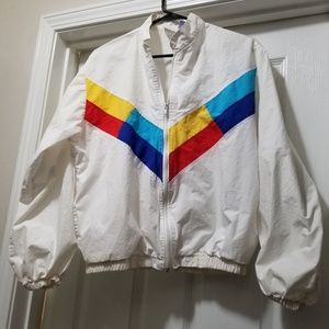RHM Dock Wear Light-Weight Rainbow Beach Jacket‎ L